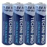 AA Battery, 1.5v Ultra Alkaline Series, Non-Rechargeable, 4/pk redirect to product page
